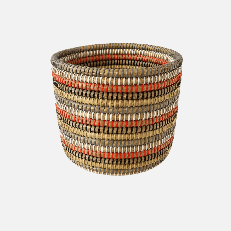 Handcrafted Open Storage Basket