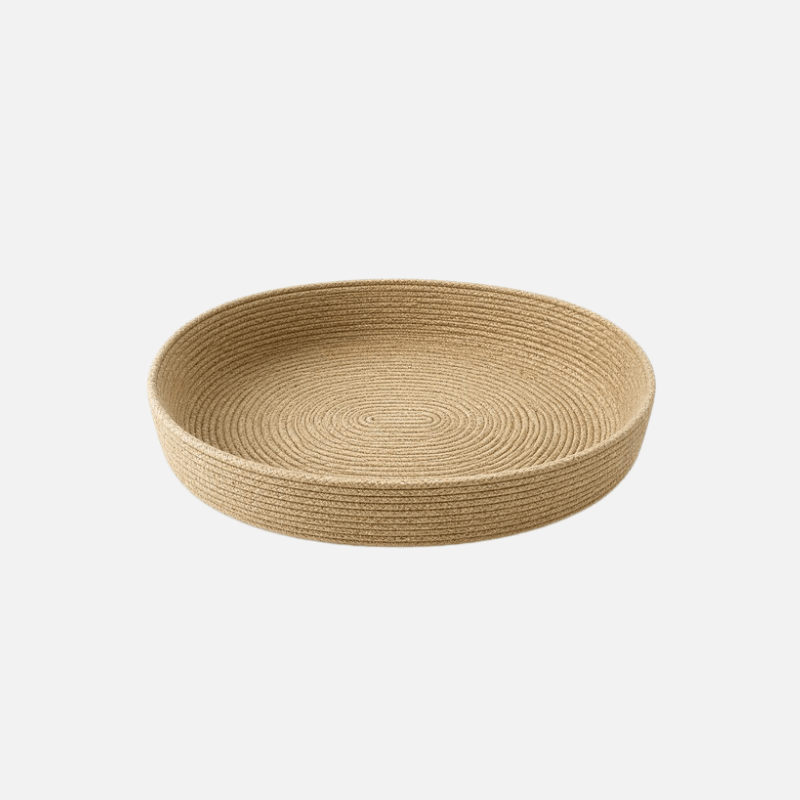 Handwoven Jute Oval Basket