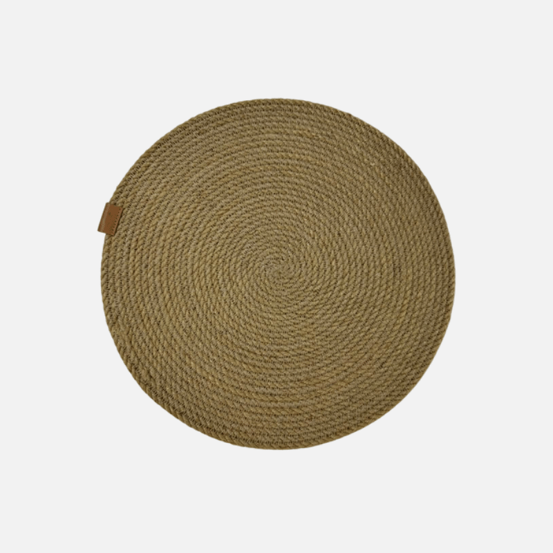 Handcrafted Fashion Jute round rope Placemat